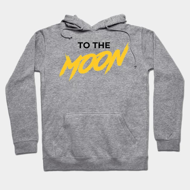 TO THE MOON Hoodie by Ajiw